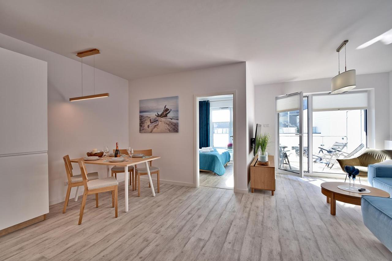 Apartament Nadmorskie Tarasy Spa Deluxe Kołobrzeg Buitenkant foto
